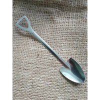 Miniature Stainless Steel Shovel/Spade - rounded