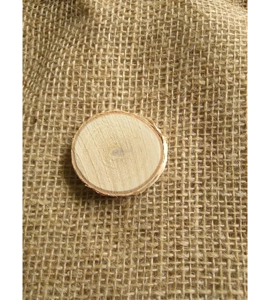 Small rustic wood slice