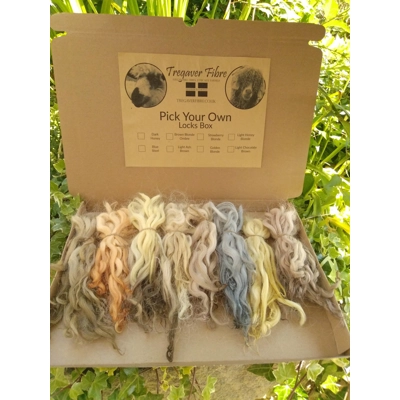 Pick Your Own Locks Box - 8 natural colour choices