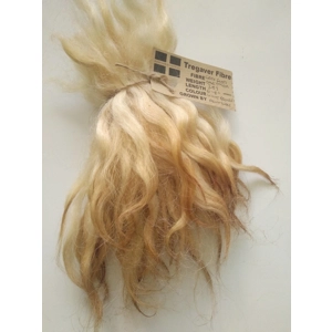 Light Bronze wavy wool locks, Grey Faced Dartmoor, rare breed sheep (v)