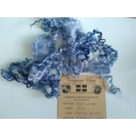 Indigo Skies Teeswater curly wool, 10g Blue, Indigo, Purples