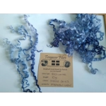 Indigo Skies Teeswater curly wool, 10g Blue, Indigo, Purples