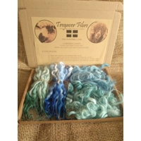 Cornish Coasts Curly Wool Locks and Curls Box