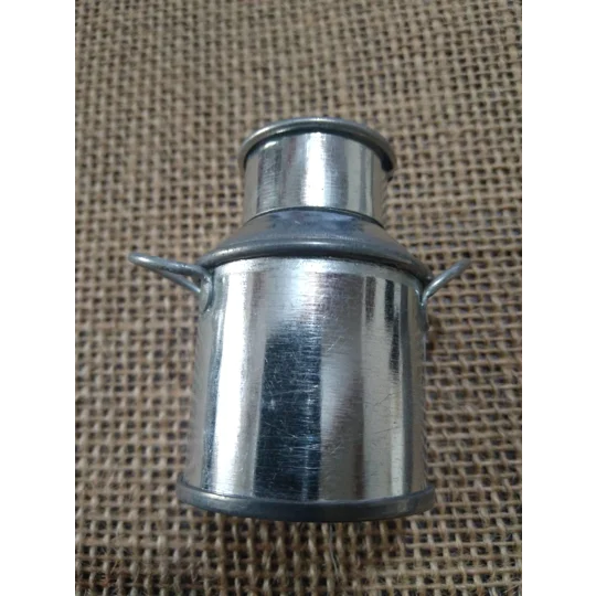 Miniature metal milk churn for diaoramas, props for photography etc
