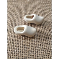 Miniature wood clogs for diaoramas, props for photography etc