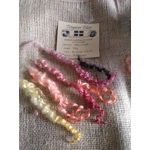 Bonfire Night  Teeswater Curly wool, 10g (v)