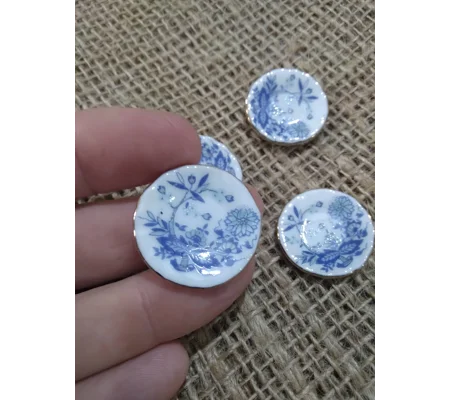 Miniature China Dinner Plate for crafting