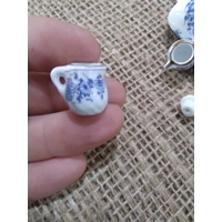 Miniature China milk jug  for crafting