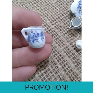 Miniature China milk jug  for crafting