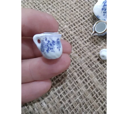 Miniature China milk jug for crafting
