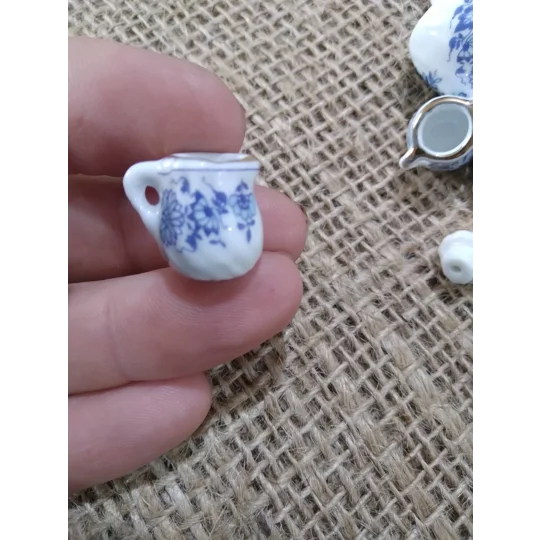 Miniature China milk jug for crafting