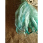 Aqua Dream, blue/green tones , Grey Faced Dartmoor, rare breed sheep