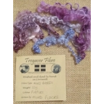 Mixed breeds curly wool, 10g Purples Mixed breeds curly wool, 10g Purples