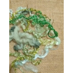 Mixed breeds curly wool, 10g Greens Mixed breeds curly wool, 10g Greens