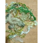Mixed breeds curly wool, 10g Greens Mixed breeds curly wool, 10g Greens