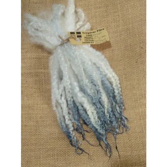 Snowy Mountains Masham Curly wool Locks, approx 10-12", various weights