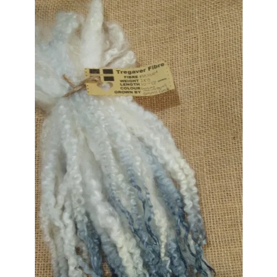Snowy Mountains Masham Curly wool Locks, approx 10-12", various weights