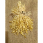 Golden yellow teeswater curly  wool locks, 28g 14g 7g (v)