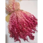 Rhubarb and Custard teeswater curly  wool locks, 28g 14g 7g (v)