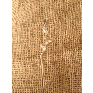 Wizard, Witch or Fairy Staff, solid metal, various colours , miniature prop for crafting