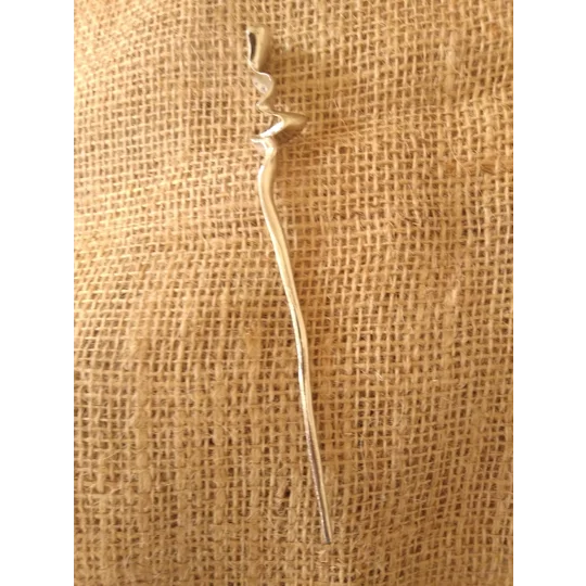 Wizard, Witch or Fairy Staff, solid metal, various colours , miniature prop for crafting