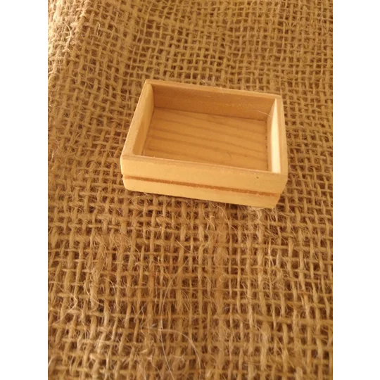 Miniature Wood Crate / box