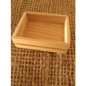 Miniature Wood Crate / box
