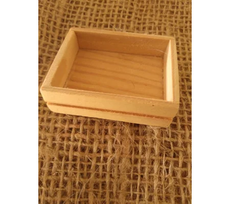 Miniature Wood Crate / box