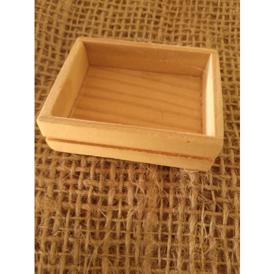 Miniature Wood Crate / box