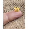 Miniature Metal  Crown, bright silver or bright gold