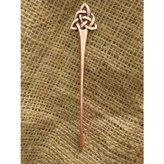 Wizard, Witch or Fairy Staff, celtic knot, metal, various colours , miniature prop for crafting