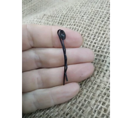 hair slide base, hair clip base