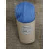 Combed UK Shetland Wool top dyed in Summer Sky Blue  Tones 25g