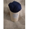 Combed UK Shetland Wool  top dyed in Dark Navy Blue  Tones 25g