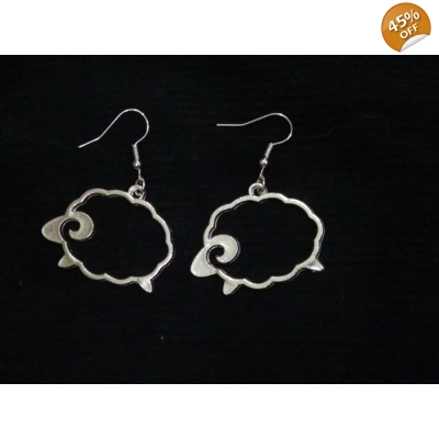 Cloud Sheep Earrings, perfect gift for sheep lovers! Cloud Sheep Earrings, perfect gift for sheep lovers!
