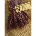 Blackberry Jam, deep purple/pink Wensleydale Curly wool locks, 10g (v)
