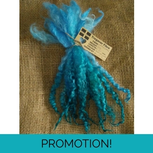 Tropical Waters Wensleydale curly wool locks,10g