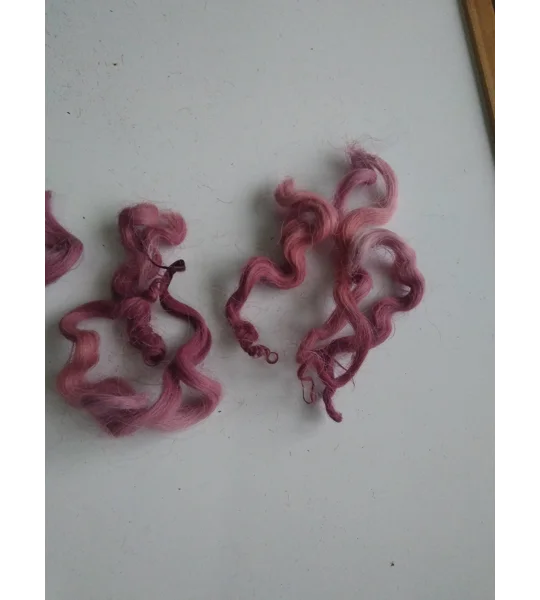 Heather Mix curly wool and locks, 10g Devon and Cornwall Longwool
