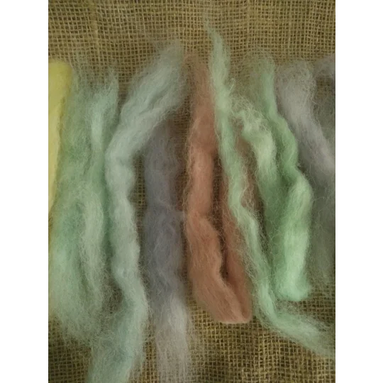 The Spirit of Spring, Carded Wool Sampler Pack 20g, 6 colours