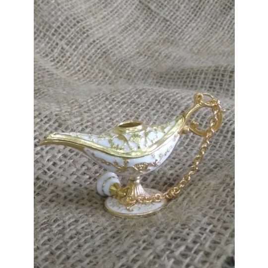 Miniature Aladdin Style Genie Lamp, various colours
