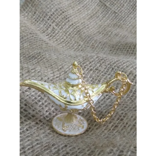 Miniature Aladdin Style Genie Lamp, various colours