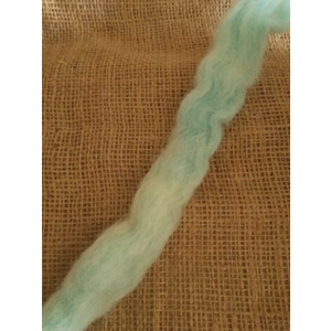 Summer Sky Carded Wool 10g mixed blues carded wool