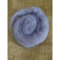 Sweet Lilac Carded Wool 10g