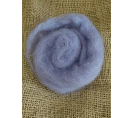 Sweet Lilac Carded Wool 10g
