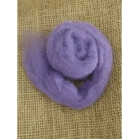 Light Violet Carded Wool 10g