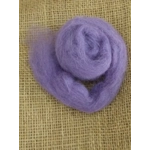 Light Violet Carded Wool 10g Light Violet Carded Wool 10g