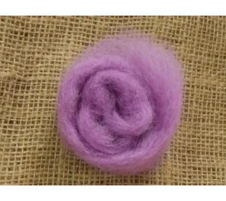 Purple Haze Carded Wool 10g