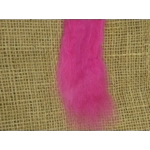 Hand Dyed, Bright Pink Mohair Carded Roving, 10g(v)