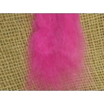 Hand Dyed, Bright Pink Mohair Carded Roving, 10g(v)