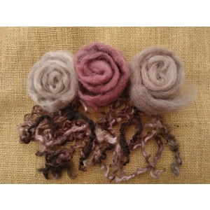 Fibre Finder - Twilight Textures (Mohair, wool, mixed species fibres, teeswater & wensleydale curls)